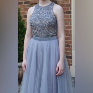 Lavender A-line Prom/formal Dress